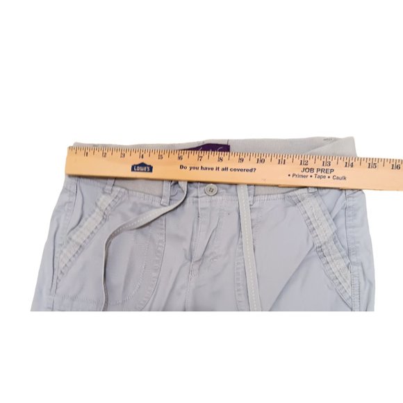 Gloria Vanderbilt Gray Capri Pants Size 4P Angelina - Picture 5 of 9